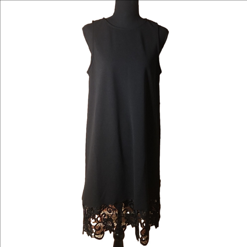 Marina black sheath dress, size 8
